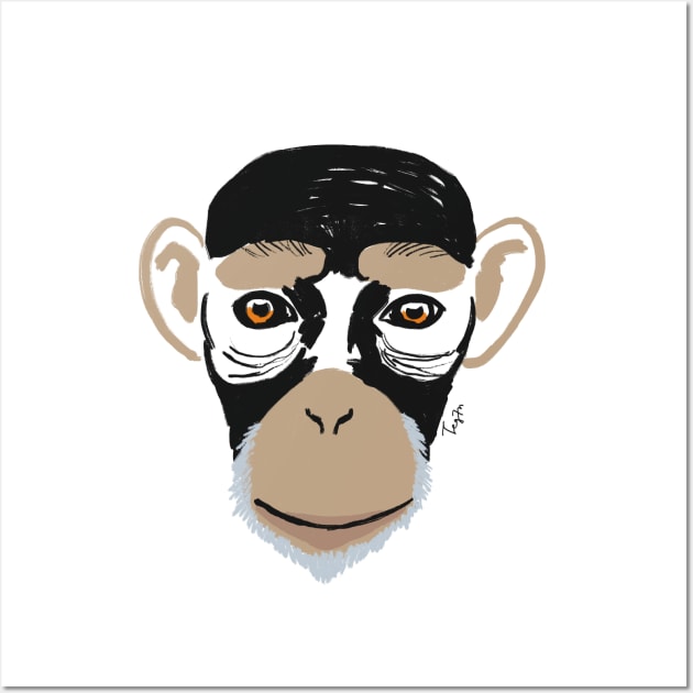 Monkey Wall Art by Tegunn